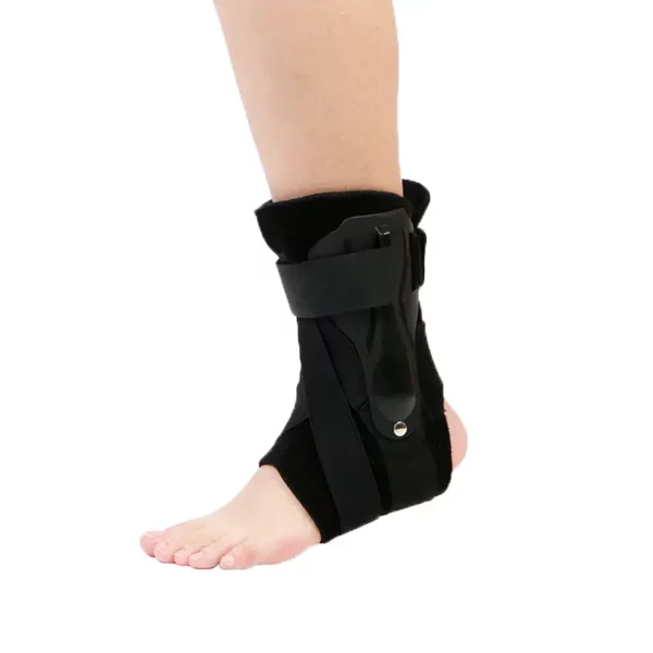 Protective Lace up Ankle Support Stabilizer Ankle Brace for Sports Strains Post-Operative Recovery