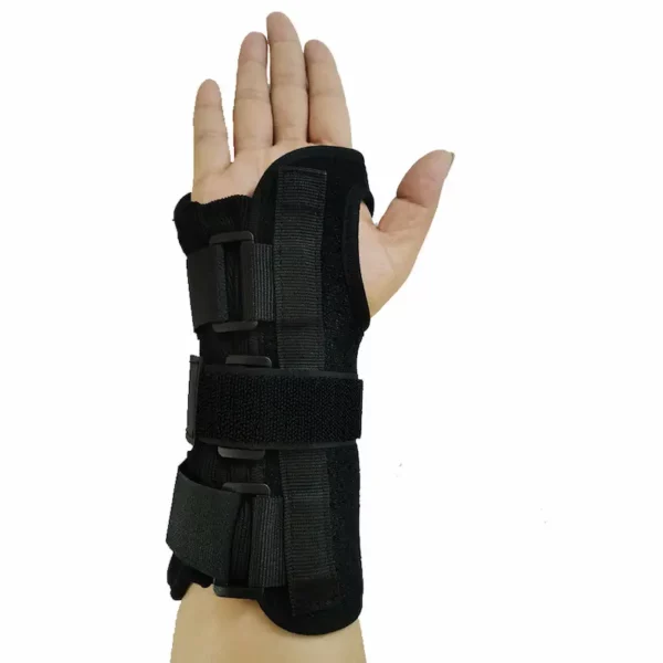 Adjustable customized hand wrist splint for carpal tunnel syndrome