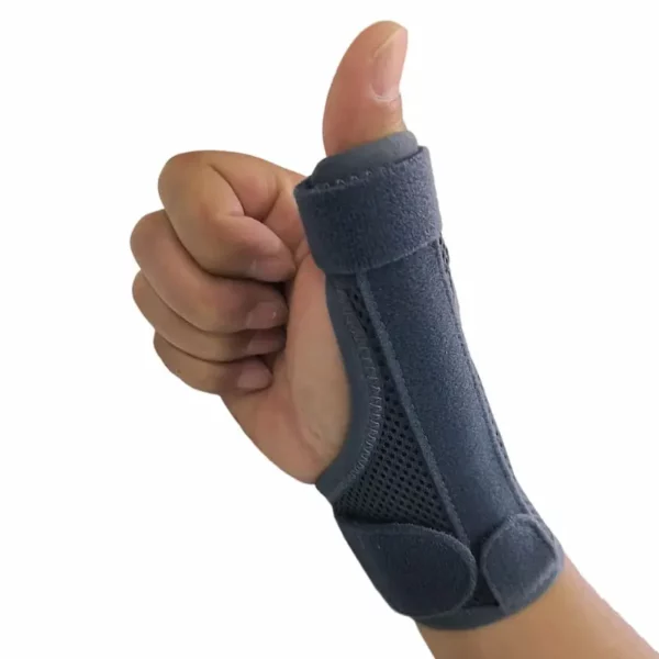 Orthopedic wrist finger thumb spica splint with steel bar for Immobilizer